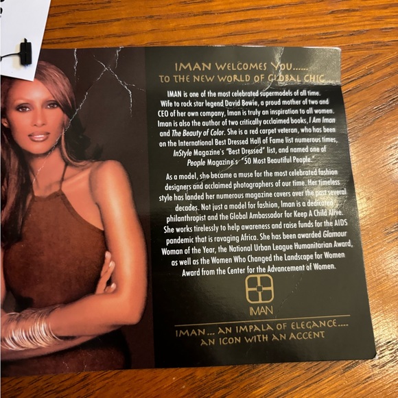 2pr IMAN global chic leggings NWT - Picture 8 of 10